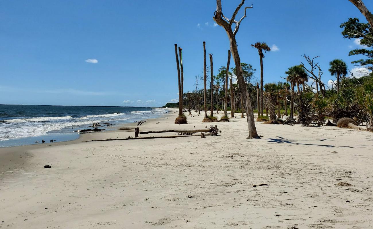 Foto af Daufuskie Island med lys sand overflade