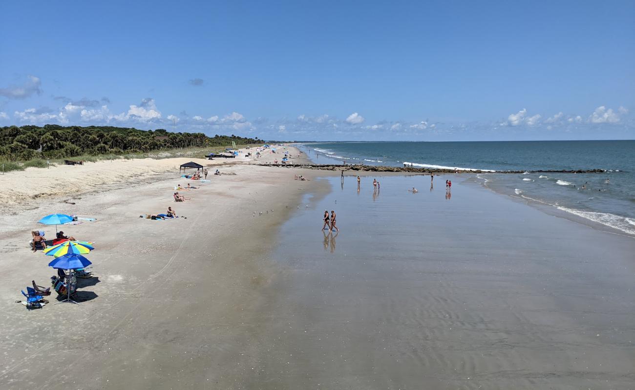 Foto af Burley L. Lyons beach med lys sand overflade