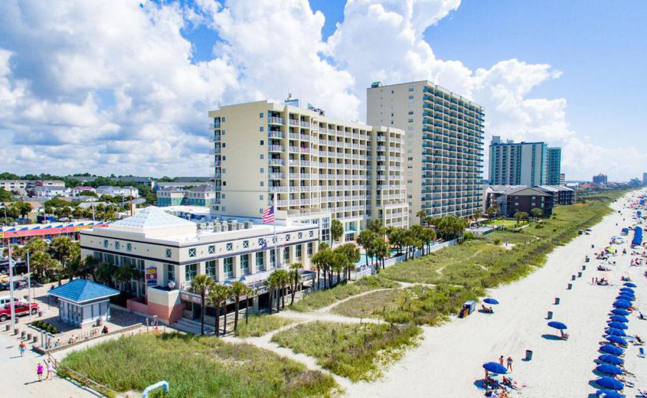 Foto af North Myrtle beach med lys sand overflade