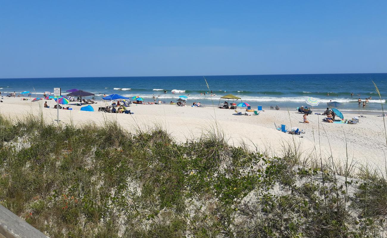 Foto af Ocean City beach med lys sand overflade