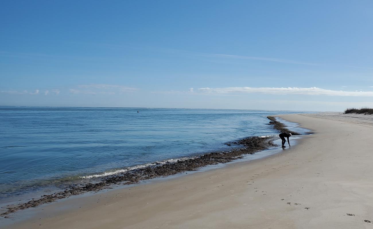 Foto af ORV beach med lys sand overflade