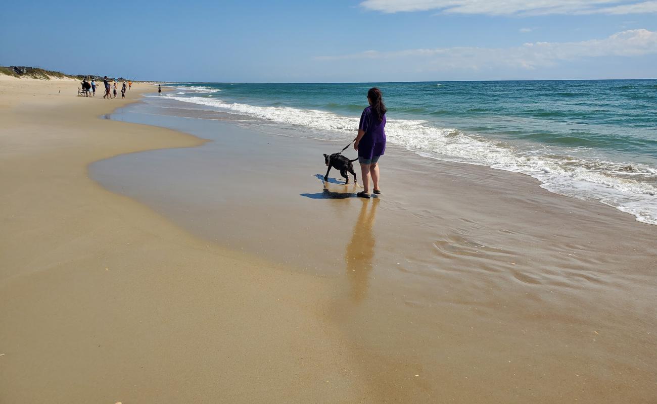 Foto af Frisco beach med lys sand overflade