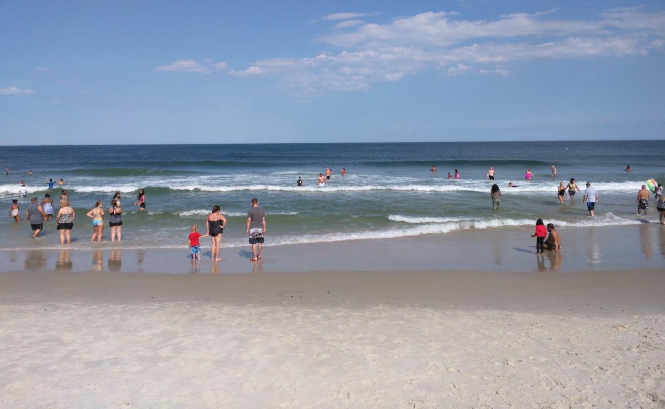 Foto af Island Beach State Park med lys sand overflade