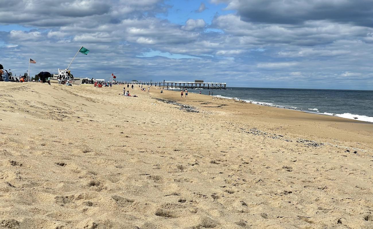 Foto af Belmar Beach med lys sand overflade