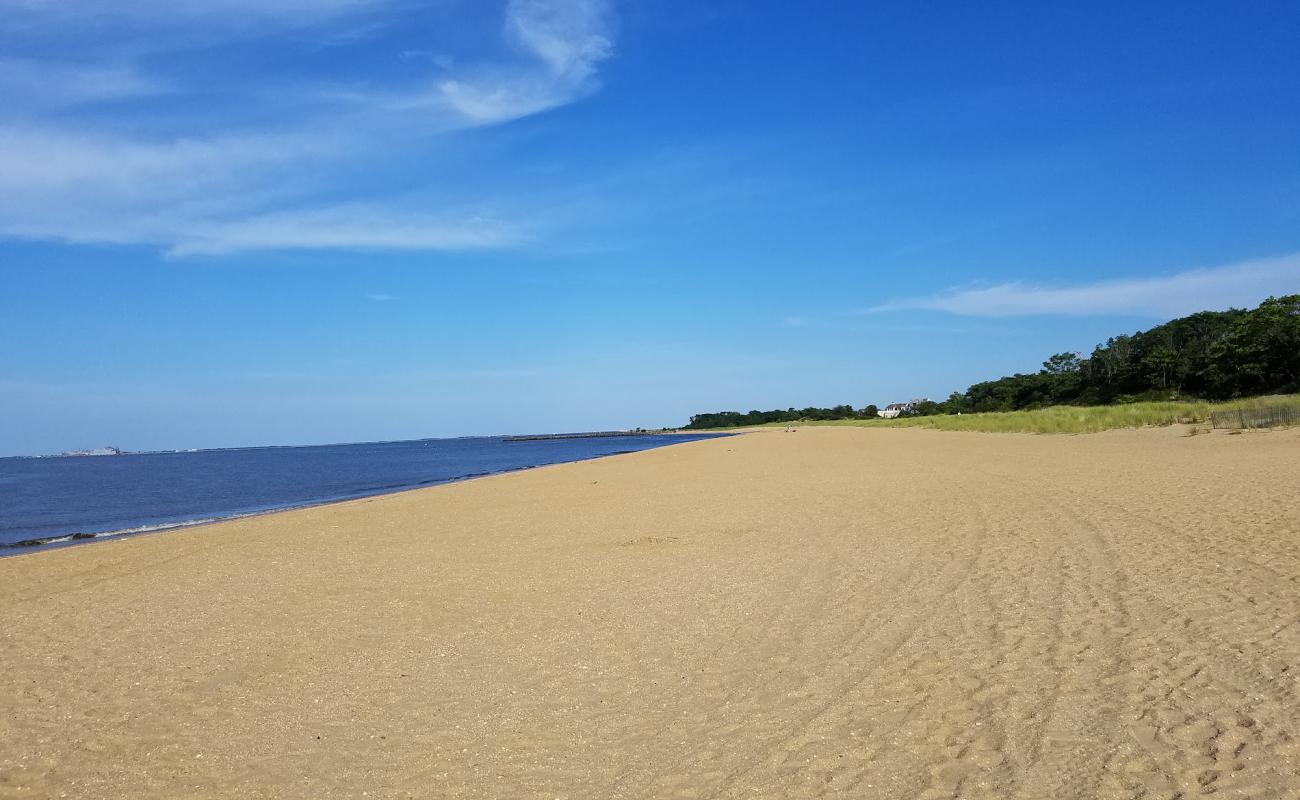 Foto af Keansburg Beach med lys sand overflade