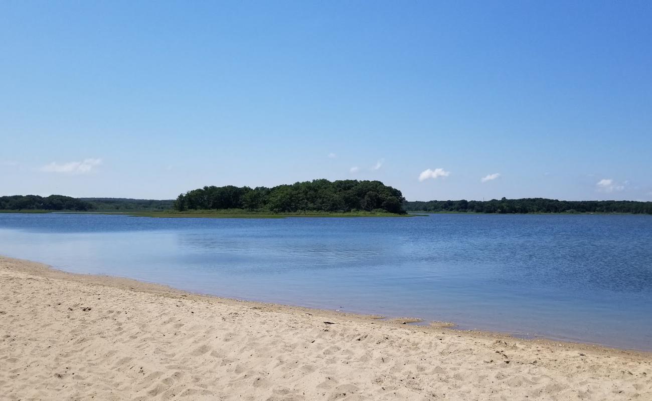 Foto af Louse Point Town med lys sand overflade