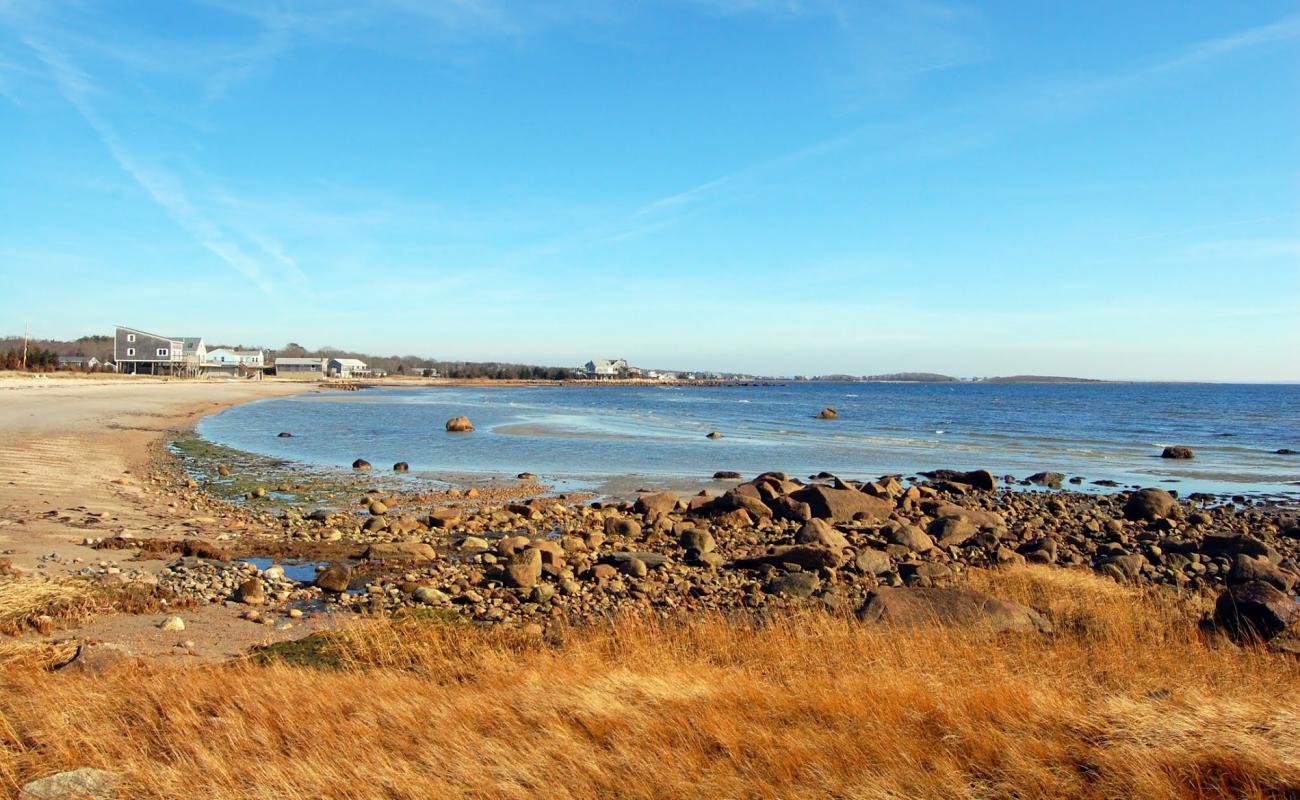 Foto af Pico Beach med gråt sand og småsten overflade