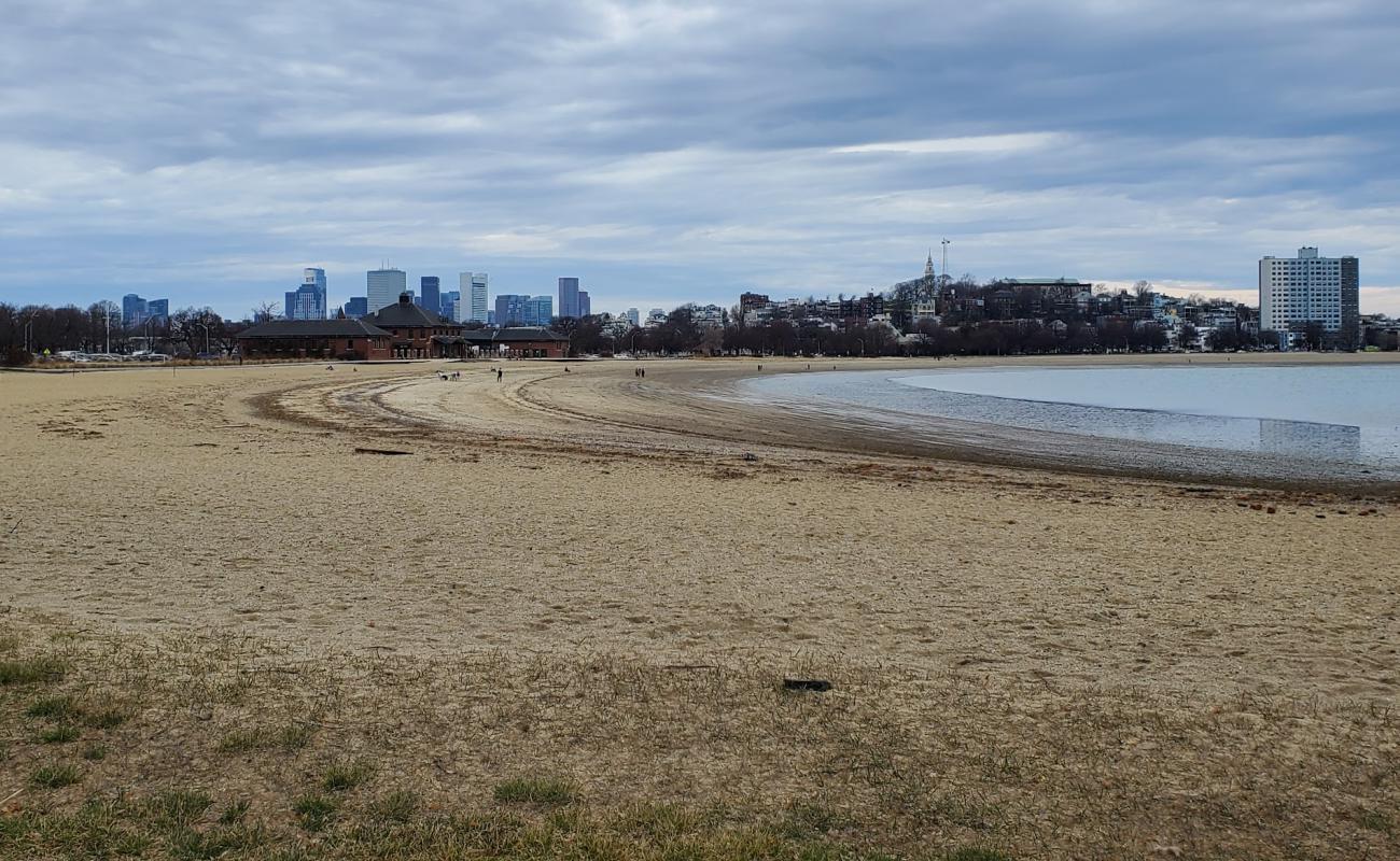 Foto af Savin Hill Beach med lys sand overflade