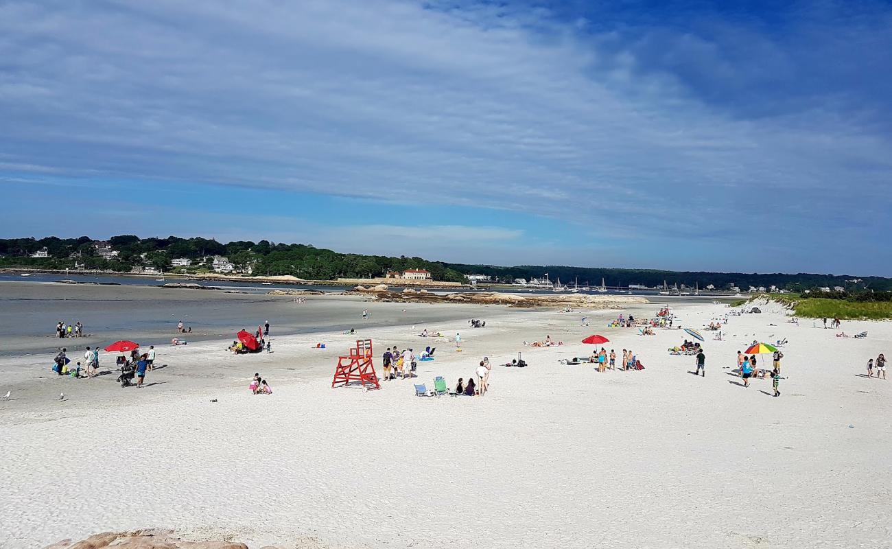 Foto af Wingaersheek beach med hvidt sand overflade