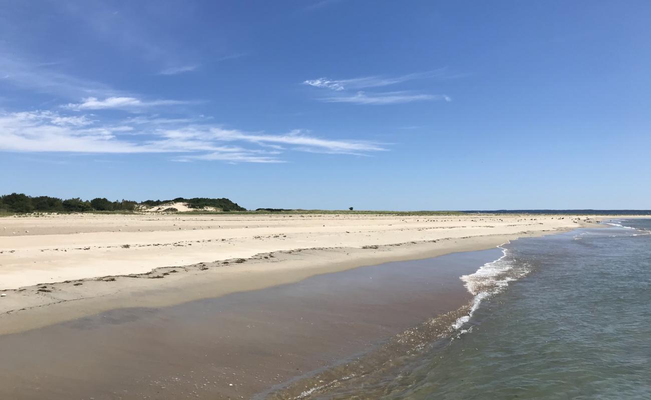 Foto af Sandy Point beach med lys sand overflade