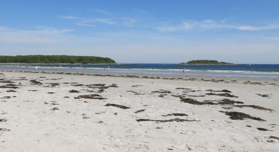 Goose Rocks beach