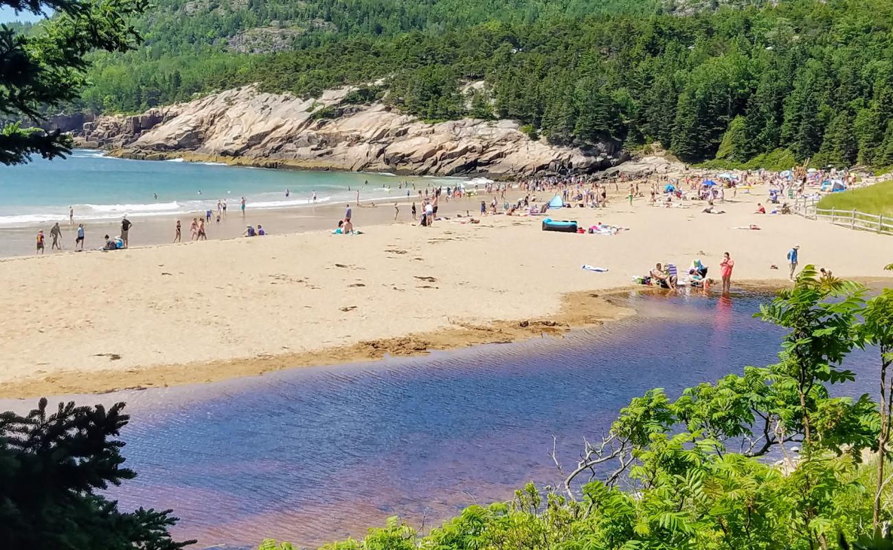 Foto af SandStrand med lys sand overflade