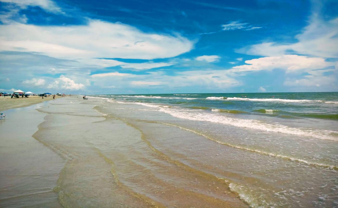 Foto af Surfside Brazoria beach med lys sand overflade