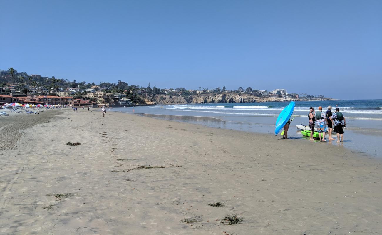 Foto af la Jolla Shores med lys sand overflade