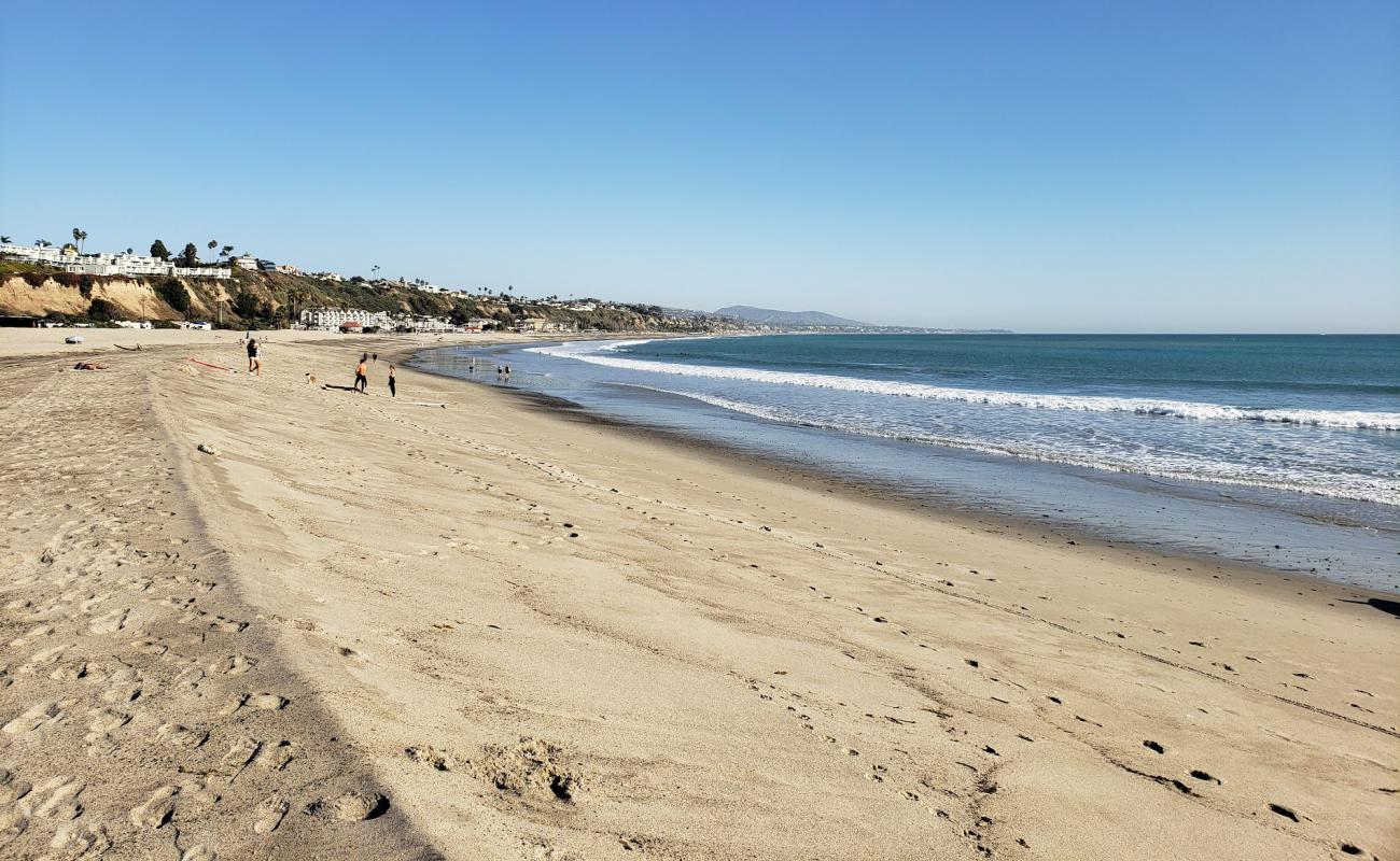 Foto af Doheny beach med lys sand overflade