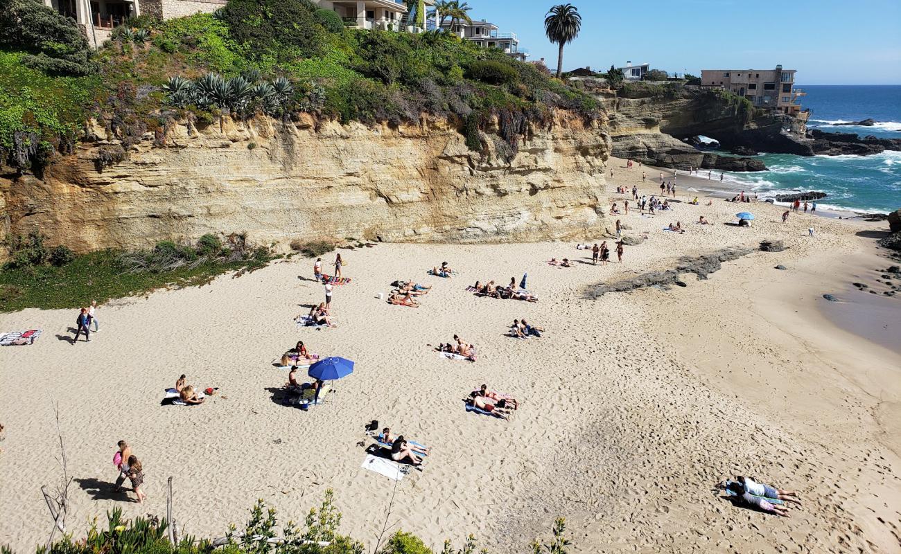 Foto af Table Rock beach med lys sand overflade