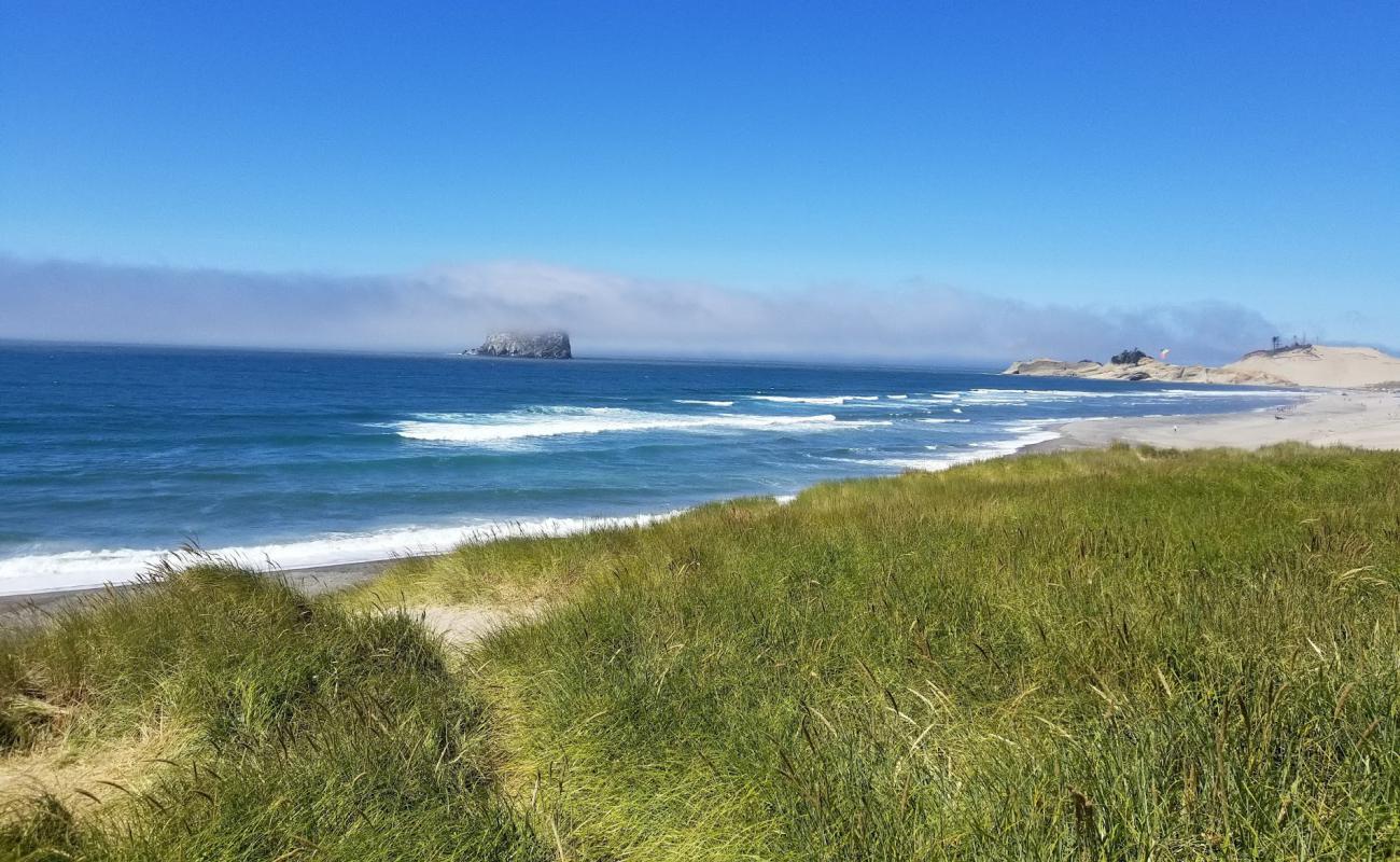 Foto af Stillehavet City Strand med lys fint sand overflade