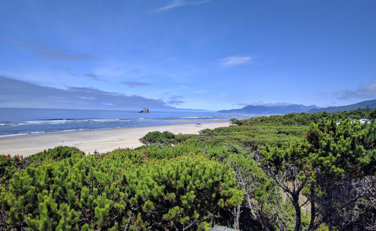 Foto af Tillamook County Beach med lys sand overflade