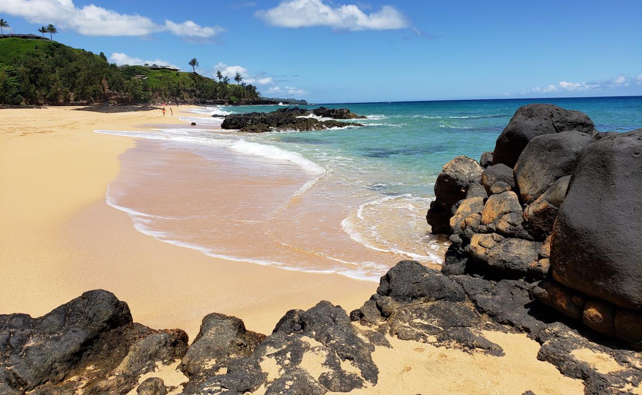 Foto af Kauapea Beach med lys sand overflade