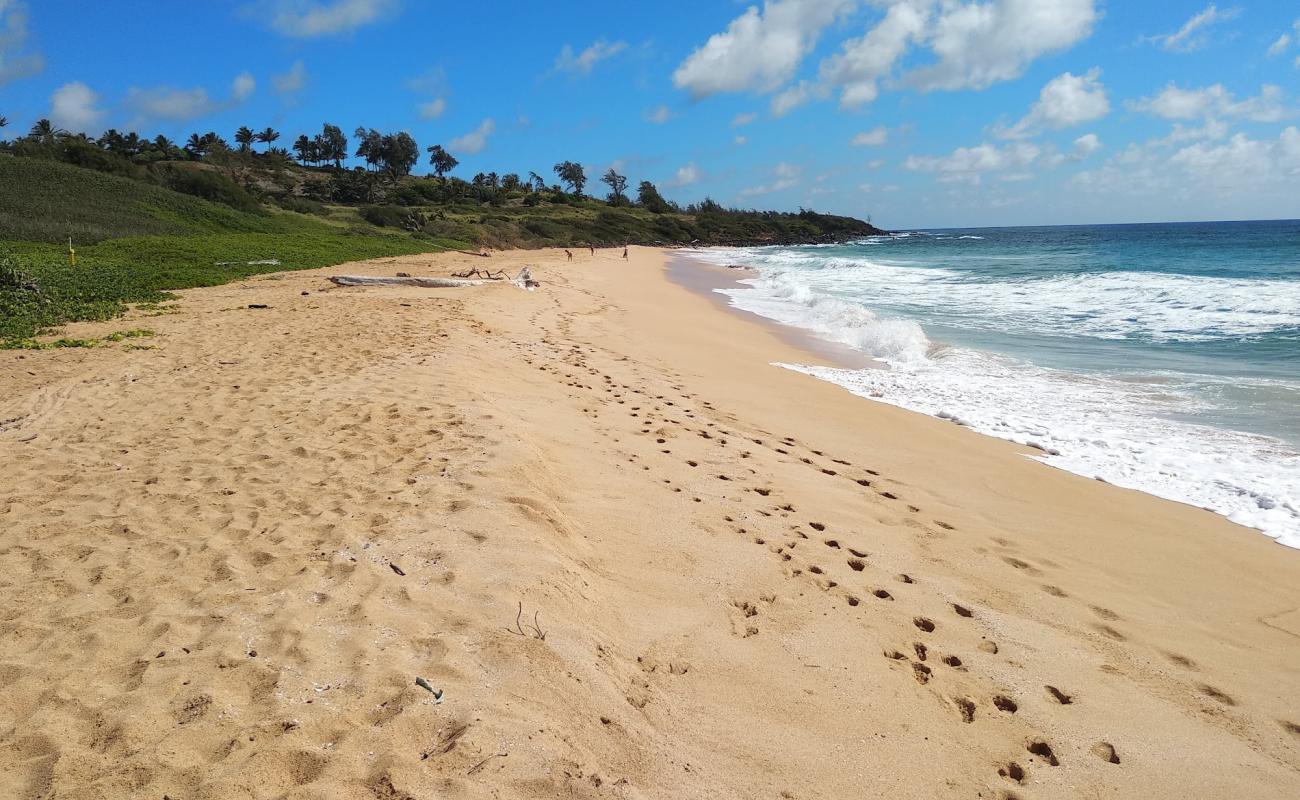 Foto af Paliku Beach med lys sand overflade