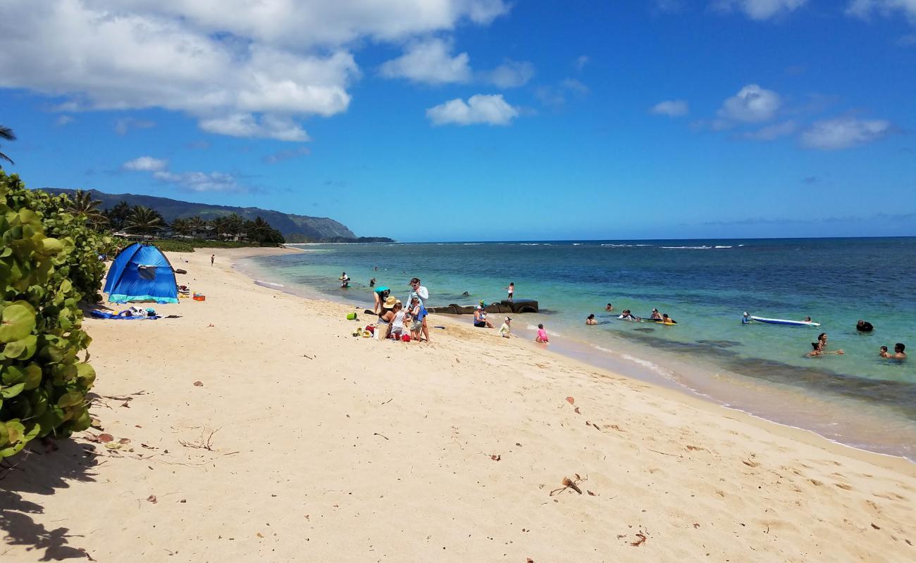 Foto af Aweoweo Beach Park med lys sand overflade