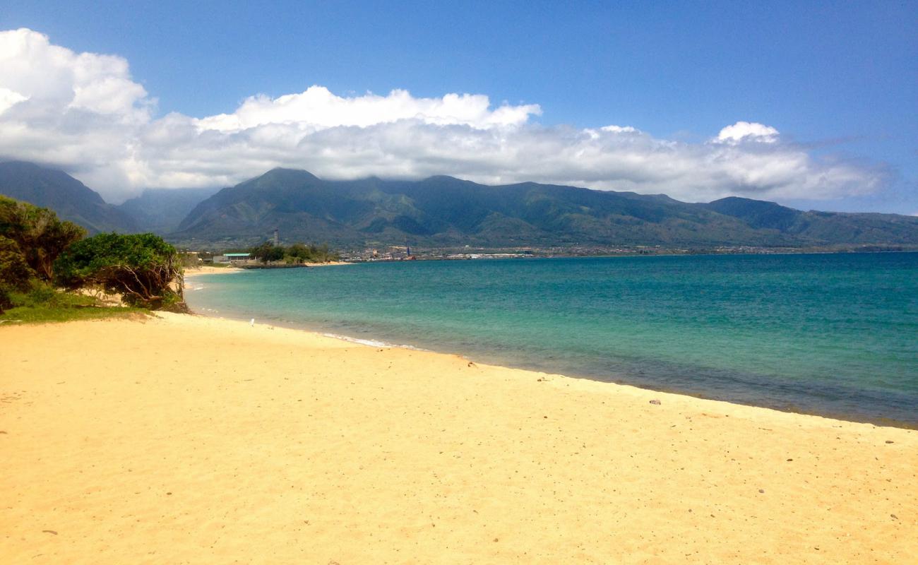 Foto af Kite Beach Maui med lys sand overflade