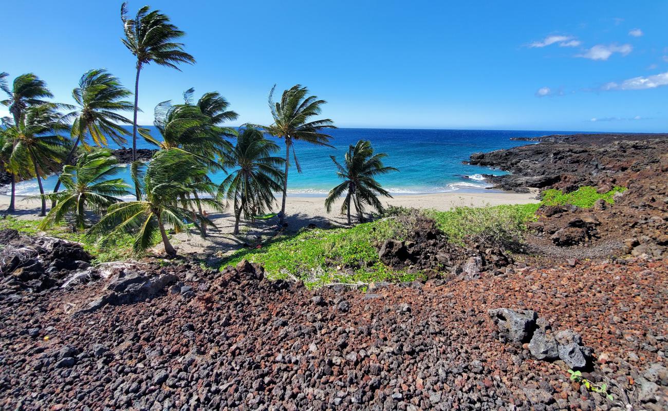 Foto af Pohue Bay Beach med lys sand overflade