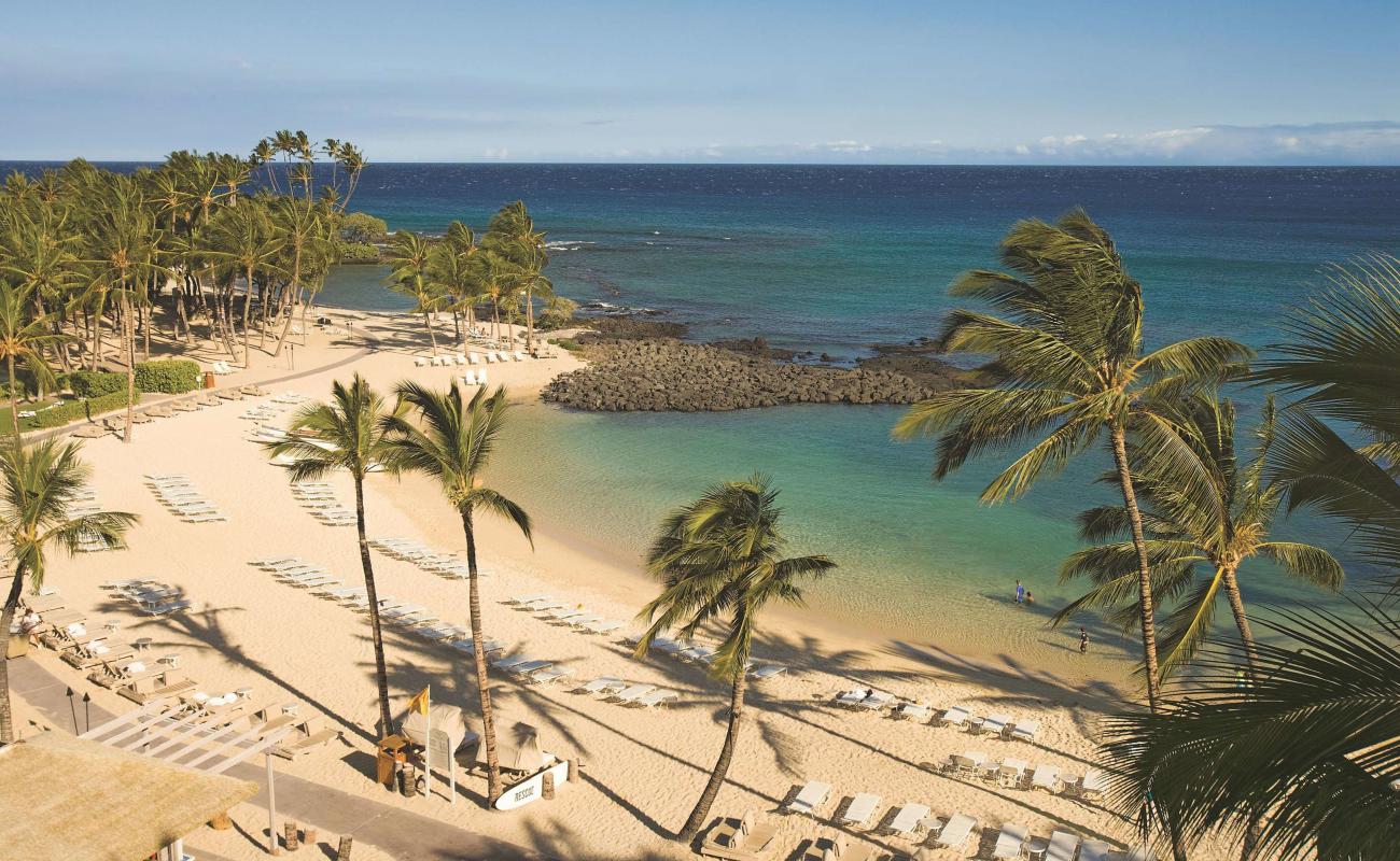 Foto af Fairmont Orchid Strand med lys sand overflade