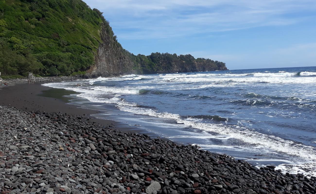 Foto af Pololu Trail med brunt sand og sten overflade