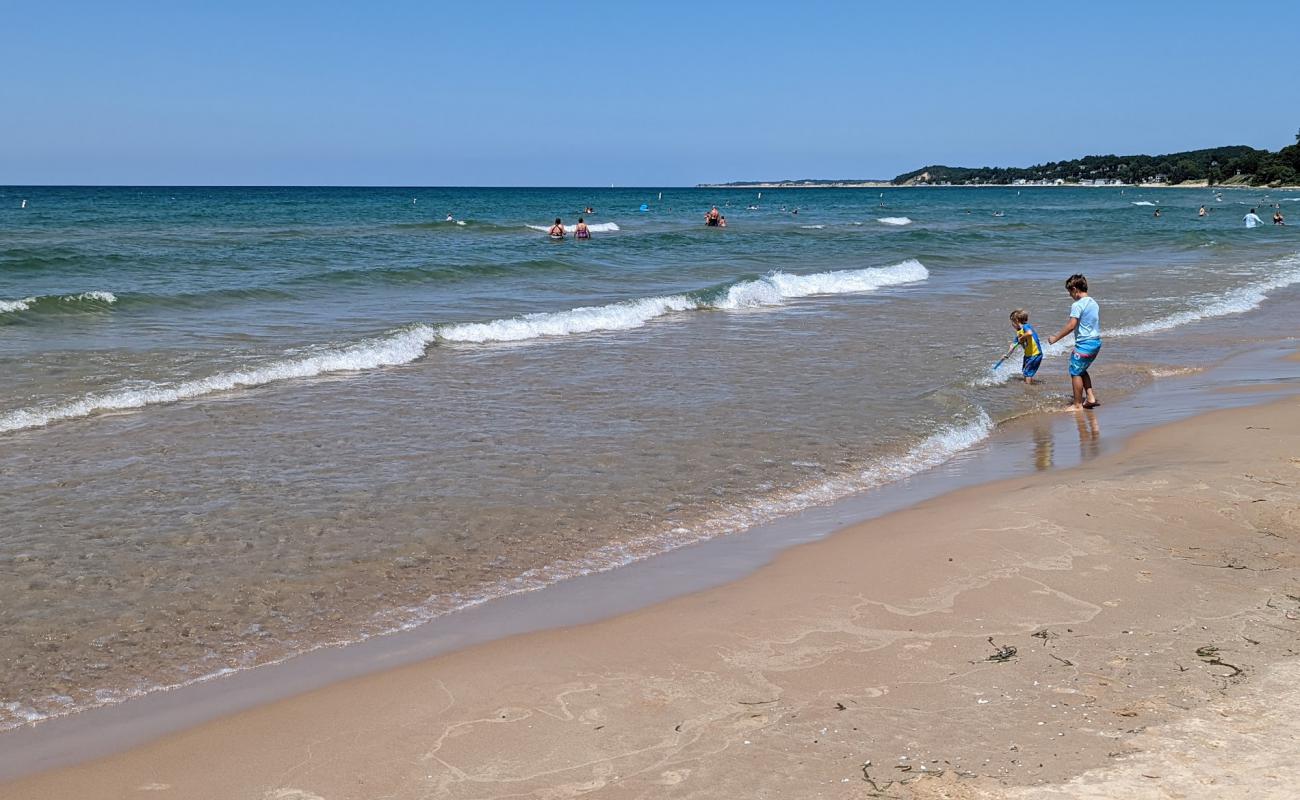 Foto af Stearns Park Beach med lys sand overflade