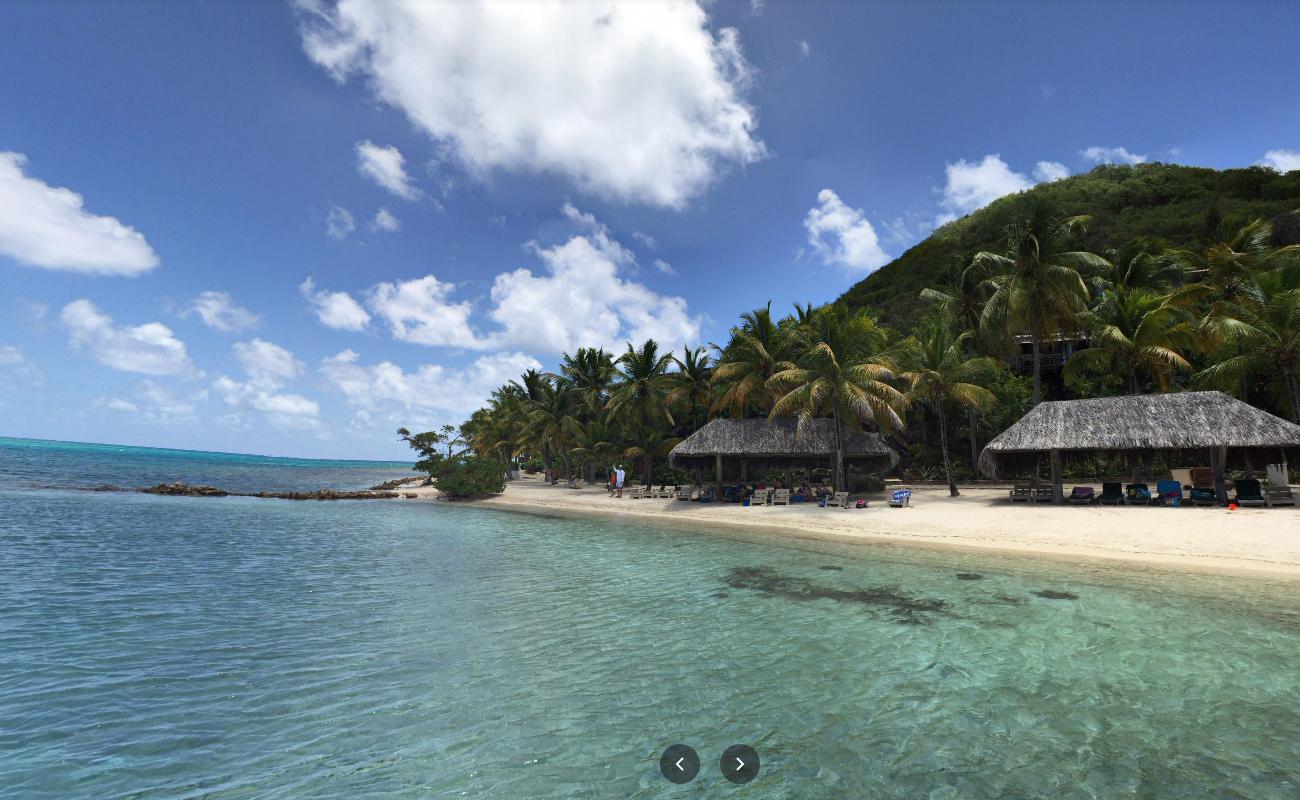 Foto af Eustatia Island Strand med høj niveau af renlighed