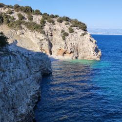 Foto af Klancac beach med turkis rent vand overflade